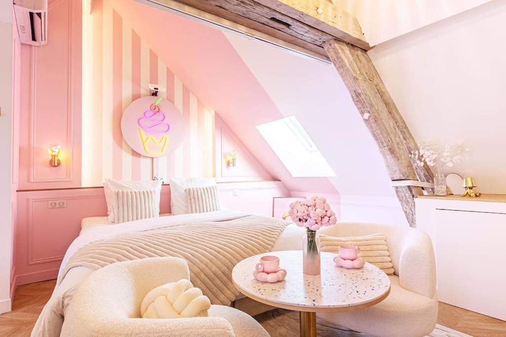 Le Milkshake - Hypercentre, Cinema, King Size Apartment Troyes Ngoại thất bức ảnh